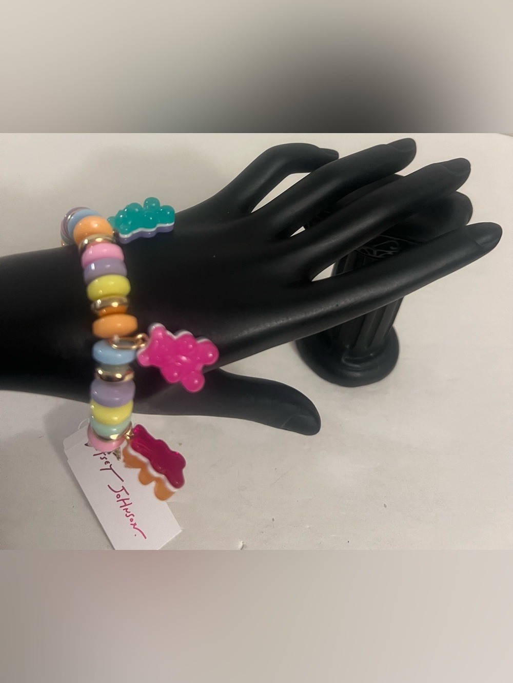 Betsey Johnson  Gummy Bears Charm Bracelet - Multicolor - Picture 13 of 16